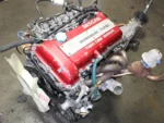 1990-1994 Nissan Silvia S13 Red Top Motor 5 speed SR20DET 2.0L 4 Cyl Engine - Image 11