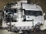 1998-2002 Nissan Skyline R34 GTT 2.5L Turbo AWD Motor & Transmission 6 Cyl Engine - Image 9