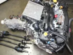 2007-2012 Subaru Forester XT, 2007-2009 Subaru Legacy GT Motor 5 Speed 4.1fd EJ20X-2GEN 2.0L 4 Cyl Engine Rear Diff Axles - Image 14