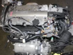 1992-1996 Honda Prelude Motor Automatic Transmission H22A-1GEN 2.2L 4 Cyl Engine - Image 9