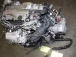 1992-1996 Honda Prelude Motor Automatic Transmission H22A-1GEN 2.2L 4 Cyl Engine - Image 8