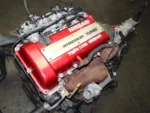1990-1994 Nissan Silvia S13 Red Top Motor 5 speed SR20DET 2.0L 4 Cyl Engine - Image 3