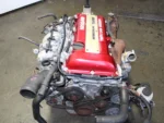 1990-1994 Nissan Silvia S13 Red Top Motor 5 speed SR20DET 2.0L 4 Cyl Engine - Image 2