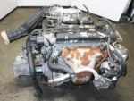 1992-1996 Honda Accord Motor F22B Dohc Non-Vtec 5 Speed Transmission 2.2L Engine - Image 4