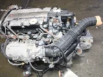 1992-1996 Honda Prelude Motor 5 Speed Manual H22A-1GEN 2.2L 4 Cyl Engine - Image 4