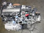 1992-1996 Honda Prelude Motor Automatic Transmission H22A-1GEN 2.2L 4 Cyl Engine - Image 10