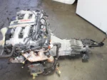 1990-1996 Nissan 300zx Motor Non Turbo VG30DE 3.0L 6 Cyl Engine 5 Speed Transmission ECU - Image 3