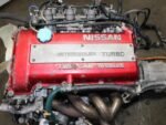 1990-1994 Nissan Silvia S13 Red Top Motor 5 speed SR20DET 2.0L 4 Cyl Engine