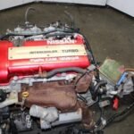 1990-1994 Nissan Silvia S13 Red Top Motor 5 speed SR20DET 2.0L 4 Cyl Engine